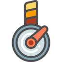 seo and web,Tools and utensils,measuring,speedometer,velocity