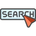 multimedia,seo and web,search,button