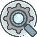 seo and web,magnifying glass,search,settings,loupe,optimization