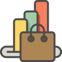 seo and web,bar chart,commerce and shopping,shopping,stats,sales,rating
