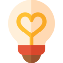 technology,heart,illumination,idea,light bulb,electricity,invention,valentines day