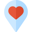interface,signs,heart,maps and location,pin,map pointer,map point,map location,placeholder,valentines day