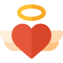 heart,love,valentines day,love and romance,romantic,wings,angel,tattoo