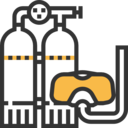 sports and competition,sport,diving,dive,oxygen tank,utensils