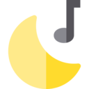 music,musical note,moon,night,valentines day,love and romance,romantic