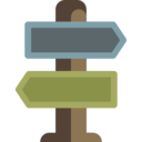 orientation,signaling,directional,post,signpost