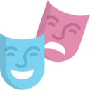 education,entertainment,theatre,theater,masks,tragedy,comedy,drama