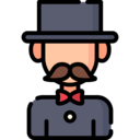 elegant,interface,man,hat,people,male,emoticon,moustache,elegance,gentleman,tall hat ok 