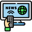 electronics,computer,communications,monitor,hand,screen,news,desktop,tv,television,remote control