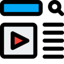 ui,interface,multimedia,design,layout,play,dashboard,video,wireframe,tiles