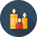 decoration,miscellaneous,light,illumination,candle,candles,ornamental,gold ingot