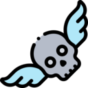 entertainment,miscellaneous,halloween,skull,shapes and symbols,wings,flying,wing,winged