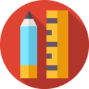ui,pencil,education,graphic tool,graphic design,design tool,tool,measuring,ruler,measure,measurement