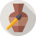 decoration,art and design,art,pot,brush,handcraft,vase,paint,pottery,ceramics