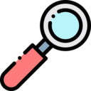 miscellaneous,magnifying glass,search,loupe,research,zoom,investigation,investigator