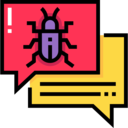 security,virus,bug,multimedia,speech bubble,conversation,communications,chat,communication,malware ok 