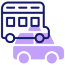 transportation,vehicle,car,vehicles,bus,cab ok 