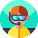 sports and competition,summertime,travel,avatar,man,sports,user,mask,holidays,goggles,hobbies and free time,sea,diving,dive,goggle,snorkel,diving mask,dive mask