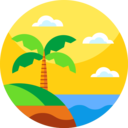 summertime,sun,beach,relaxing,landscape,summer,nature,holidays,ocean,sunset,sea,trip,palm tree,nostalgic