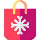 bag,commerce and shopping,shopping,commerce,shopping bag,snowflake