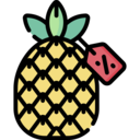healthy food,food and restaurant,discount,price tag,fruit,supermarket,sale,natural,pineapple