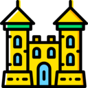 cultures,monuments,landscape,buildings,fortress,fantasy,castle,medieval,fairy tale,folklore,legend,constructions,castles