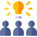 business and finance,business,electronics,interface,user,idea,networking,think,light bulb,strategy,creativity,coworkers,brainstorm,work team