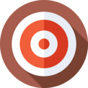 sports and competition,target,Tools and utensils,tool,sportive,tools,circle,circular,dot,objective,dartboard,bullseye