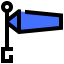 Weather Blue Field icon 64x64