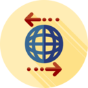 shipping and delivery,transfer,earth grid,curve arrow,international,world grid