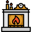 winter,warm,furniture and household,chimney,fireplace,living room