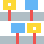 Statistic graph and charts icon 64x64