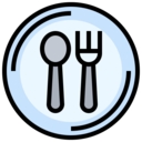 food and restaurant,meal,dish,plate,dinner,lunch,cutlery,fork,spoon