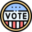 United States presidential election icon 64x64