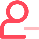 multimedia,avatar,remove,delete,user,profile,people,social,person,shapes and symbols,stick man