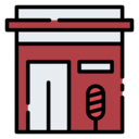 architecture and city,architecture,buildings,signaling,barbershop,urban,public service,publicity,city set ok 
