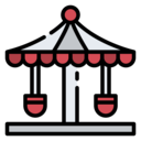 architecture and city,architecture,buildings,signaling,urban,public service,publicity,carousel,city set ok 
