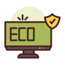 ecology and environment,shield,secure,monitor,desktop,eco