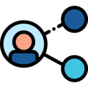 share,interface,multimedia,social media,shapes,networking,connector,circles,social network