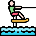 sports and competition,water,skiing,sit down,hydrofoil