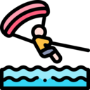 sports and competition,summertime,sun,parachute,parasailing