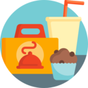 food,food and restaurant,bag,commerce and shopping,snack,Soft drink,meal,meals,lunch,shopping bag,sandwich,bread,refreshment