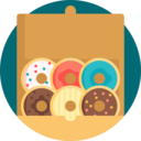 food,food and restaurant,sweet,takeaway,dessert,package,sugar,baker,bakery,sweets,doughnut,donut,donuts