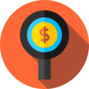 money,business and finance,business,magnifying glass,search,loupe,dollar symbol