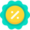 discount,commerce and shopping,label,price,sticker,commerce,sale,percentage,shapes and symbols,bargain,offer
