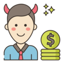 money,man,cash,user,people,person,coins,dollar symbol,fraud,swindler,cheater,trickster,beguile