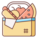 food,basket,food and restaurant,camping,picnic,picnic basket
