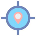 magnifying glass,maps and location,pin,search,placeholder,location,loupe,checked,finder