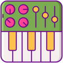 interface,music and multimedia,keyboard,controller,levels,adjustment,adjust,controls,settings,midi