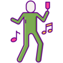 music and multimedia,music,people,party,music notes,dance,dancing,disco,dancer,floor